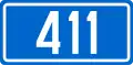 D411 state road shield