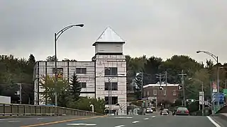 Bridge over the Saint-François in Windsor.
