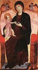 Duccio di Buoninsegna, Gualino Madonna, c. 1285, 157 × 86&nbsp;cm
