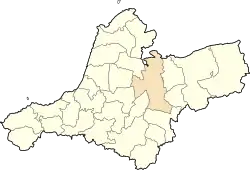 Location within Aïn Témouchent province