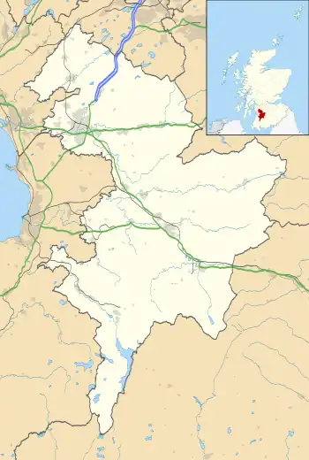 Muirkirk is located in East Ayrshire