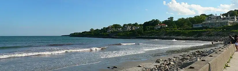 Easton Beach in Newport, Rhode Island