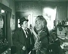 Emiko Omori and Victor Wong