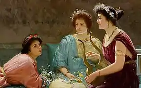 Detail from a Pompeii Love Song