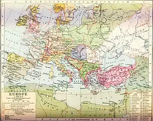 Image 23Europe around 900. (from History of Slovakia)