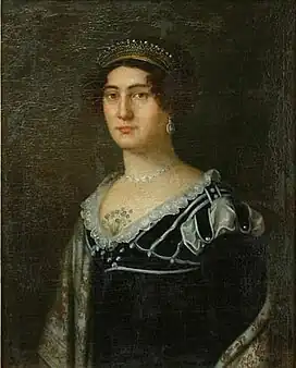 Portrait of Safta Costachi Talpan