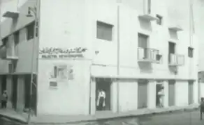 Falastin's headquarters in Ajami, Jaffa, 1938