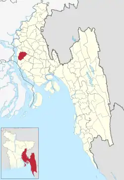 Location of Faridganj