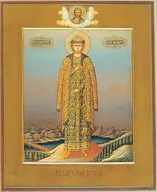 St. Theodore Yaroslavich of Novgorod.