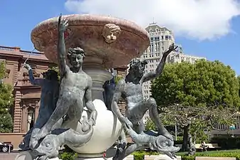 Fontana delle Tartarughe in Huntington Park
