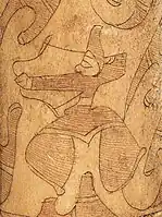 Man hunting, circa 500 BCE, Gansu Museum.