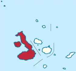 Cantons of Galápagos Province