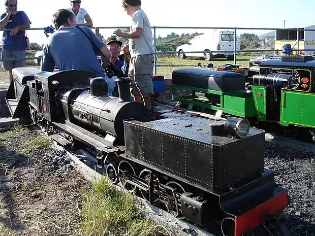 Garratt GB - Live Steam Model, Built by Davey McFarlane