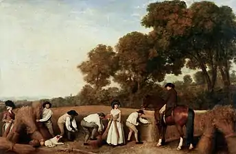 Reapers (1785), oil on canvas, 90 x 137&nbsp;cm., Tate Britain