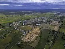 Aerial photo of Gillieston Heights.