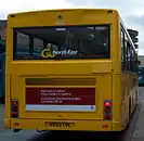 Go North East Alexander Strider bodied Volvo B10B rear in Newcastle upon Tyne in May 2009