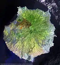 Image 15A major eruption of Gran Canaria took place around 14 million years ago. (from Timeline of volcanism on Earth)