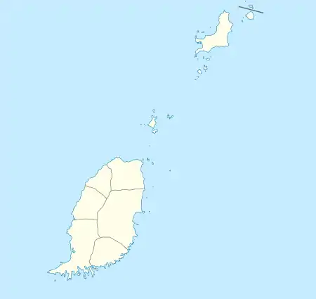 2016 GFA Premier Division is located in Grenada