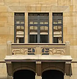 Balcony of the Hôtel De Brouckère