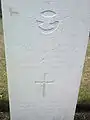 Headstone of Sergeant Spinner and his brother George, lost on HMS Hood.