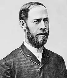 Image 15Heinrich Rudolf Hertz (1856–1894) proved the existence of electromagnetic radiation (from History of radio)