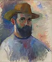 Self-portrait (Autoportrait), 1905, oil on canvas, 55 x 46&nbsp;cm, private collection