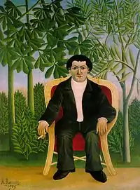 Henri Rousseau, 1909, Portrait of Joseph Brummer, oil on canvas, 116 x 88.5&nbsp;cm (45.7 x 34.8 in), private collection
