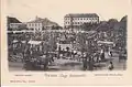 Heti vásár (weekly market) at Nagykanizsa, 1901