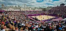 Image 18The Horse Guards Parade hosted the 2012 tournament. (from Beach volleyball at the Summer Olympics)