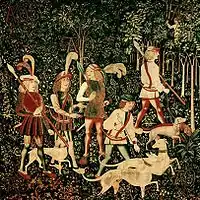 The Hunters Enter the Woods