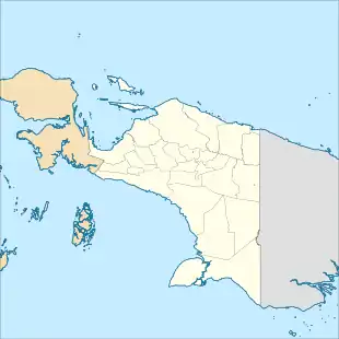 Lake Sentani is located in Papua (province)
