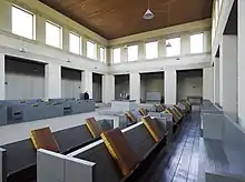 The 1967 St. Benedictusberg Abbey church by Hans van der Laan has plastic number proportions.