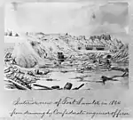 Interior View of Fort Sumter 1864