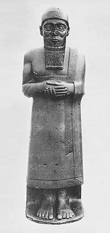 Statue of Ishtup-Ilum, Shakkanakku of Mari. (c.2150 BC)