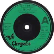 side-A label by Chrysalis Records