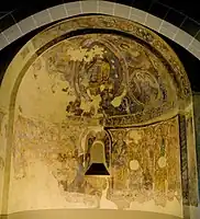 Murals of the Hermitage of St. Juan Bautista de Ruesta now in the Diocesan Museum of Jaca.