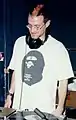 Image 122Electronic musician and DJ James Lavelle dressed in club attire, 1997. (from 1990s in fashion)