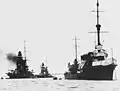 In 1927 with battleships Nagato and Mutsu