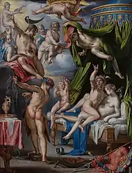Utrecht – Joachim Wtewael, Venus and Mars surprised by Vulcan, 1601, 21 x 16&nbsp;cm on copper.