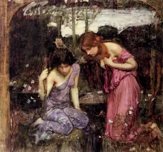Study for Nymphs Finding the Head of Orpheus1900