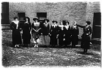 Capt Edyth Totten and women police in 1918 in New York