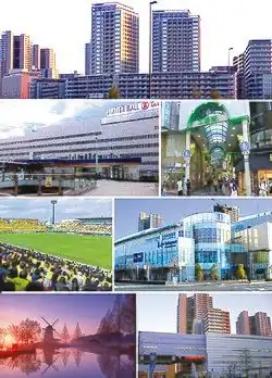 Park City Kashiwanoha Campus
Kashiwa StationKashiwa No.2 Shopping Arcade
Kashiwa StadiumLaLaport Kashiwanoha
Akebonoyama ParkKashiwanoha-campus Station