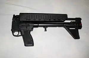 SUB-2000 9&nbsp;mm, folded