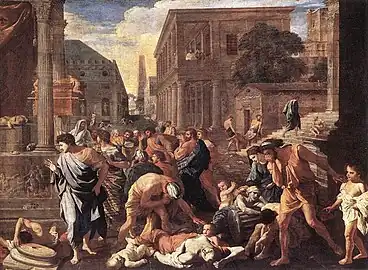 Poussin's Plague at Ashdod