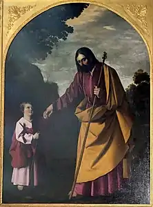 "Promenade of Saint Joseph with Infant Jesus" by Francisco de Zurbarán (1598 –1664)