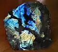Polished labradorite 18x20&nbsp;cm