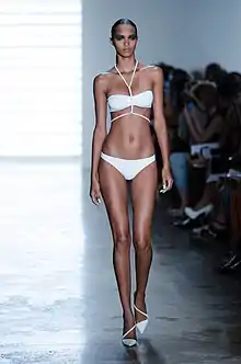 Image 17The Brazilian model Lais Ribeiro at New York Fashion Week, 2013 (from Women's beachwear fashion)
