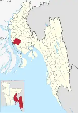 Location of Lakshmipur / Laxmipur