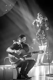 Leon Somov and Jazzu performing in Vilnius, 2013