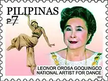 Leonor Orosa-Goquingco, National Artist of the Philippines for Dance.